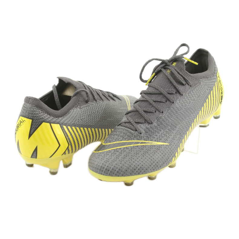 Nike Mercurial Vapor 12 Elite Ag Pro M AH7379-070 scarpe da calcio grigio 3