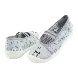 Scarpe per bambini Befado 116Y250 grigio 3