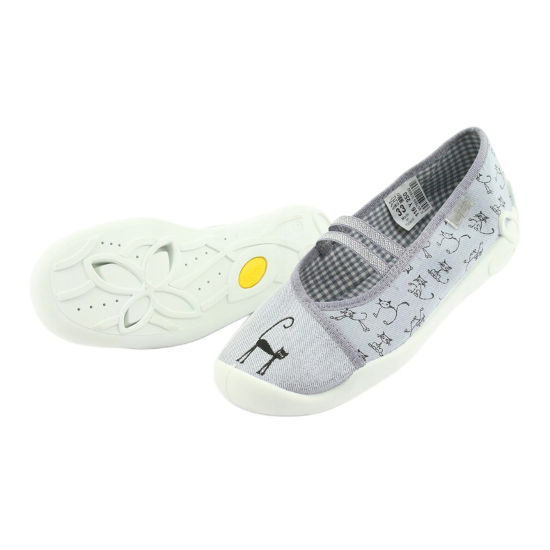 Scarpe per bambini Befado 116Y250 grigio 4