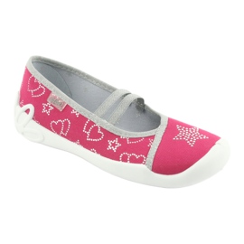 Scarpe per bambini Befado 116Y245 rosa grigio 1