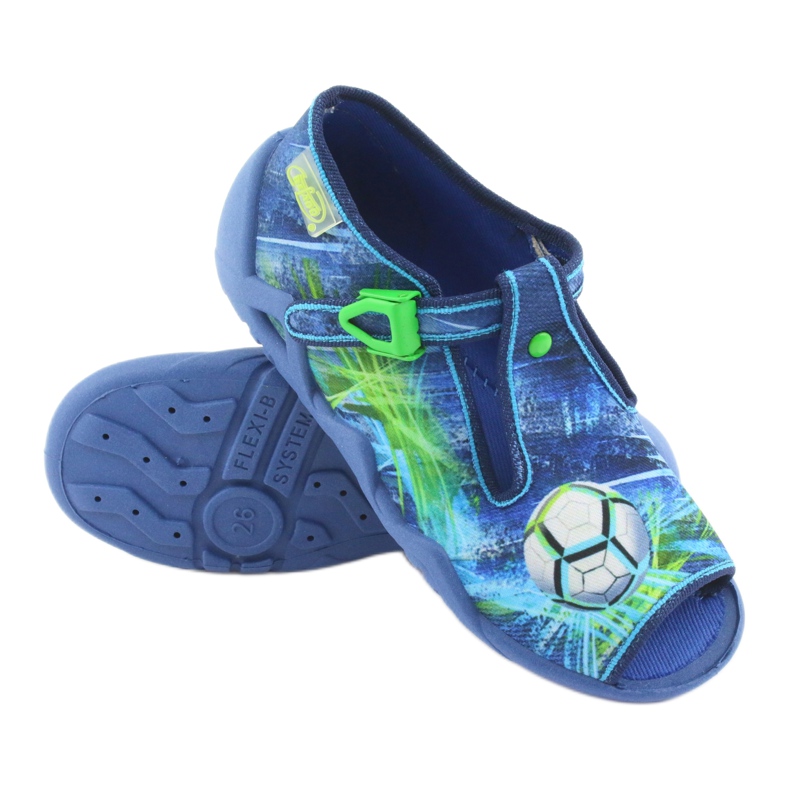 Scarpe per bambini Befado 217P098 blu verde 3