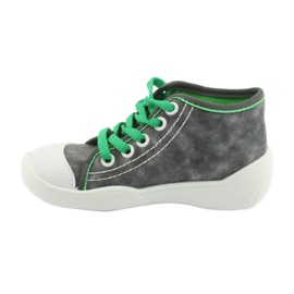 Scarpe per bambini Befado 218P053 grigio verde 2