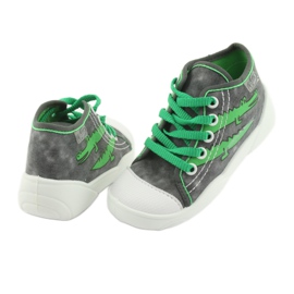 Scarpe per bambini Befado 218P053 grigio verde 3