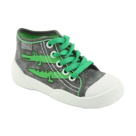 Scarpe per bambini Befado 218P053 grigio verde 1