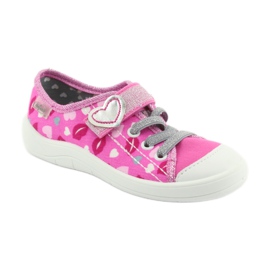 Scarpe per bambini Befado 251X123 bianca grigio rosa 2