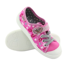 Scarpe per bambini Befado 251X123 bianco rosa grigio 3