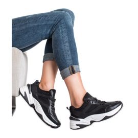 SHELOVET Scarpe da ginnastica nere nero 1