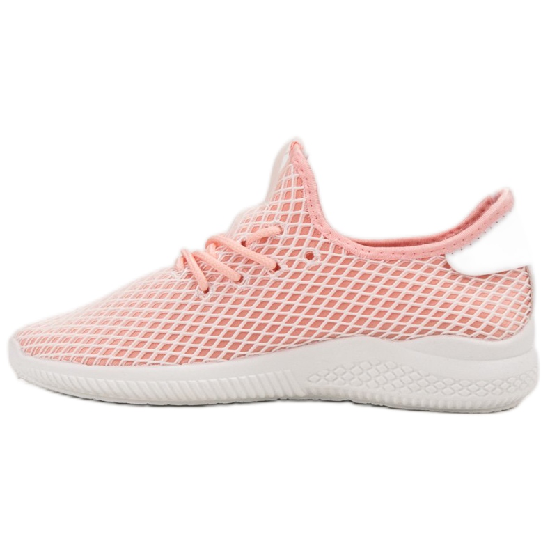 SHELOVET Scarpe sportive con rete rosa 1