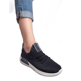 SHELOVET Scarpe Slip-On da donna blu navy blu 1