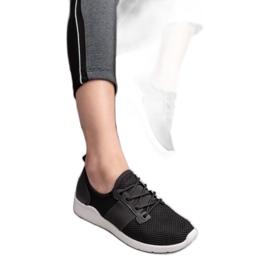 SHELOVET Scarpe sportive slip-on nero 1