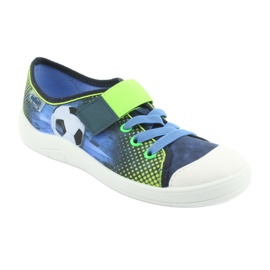 Scarpe per bambini Befado 251Y121 blu navy blu verde 1