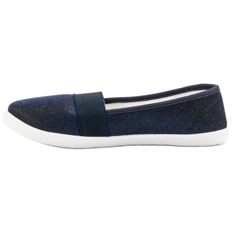 Renda Scarpe da ginnastica glitterate blu navy blu 1