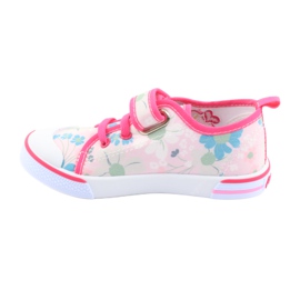 American Club Sneakers Mouth Soletta in pelle americana bianco marrone rosa 2