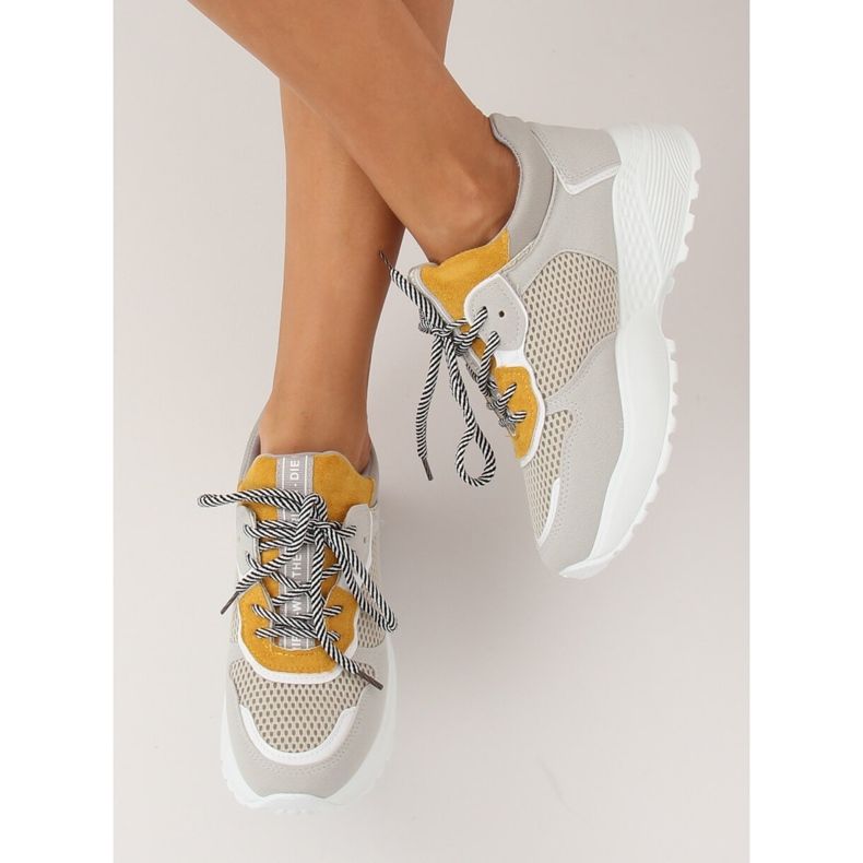 Grigio BL170P Scarpe sportive gialle giallo 2