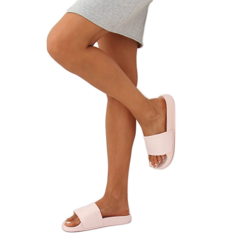 Ciabatte in gommapiuma rosa J10761 Pink 1