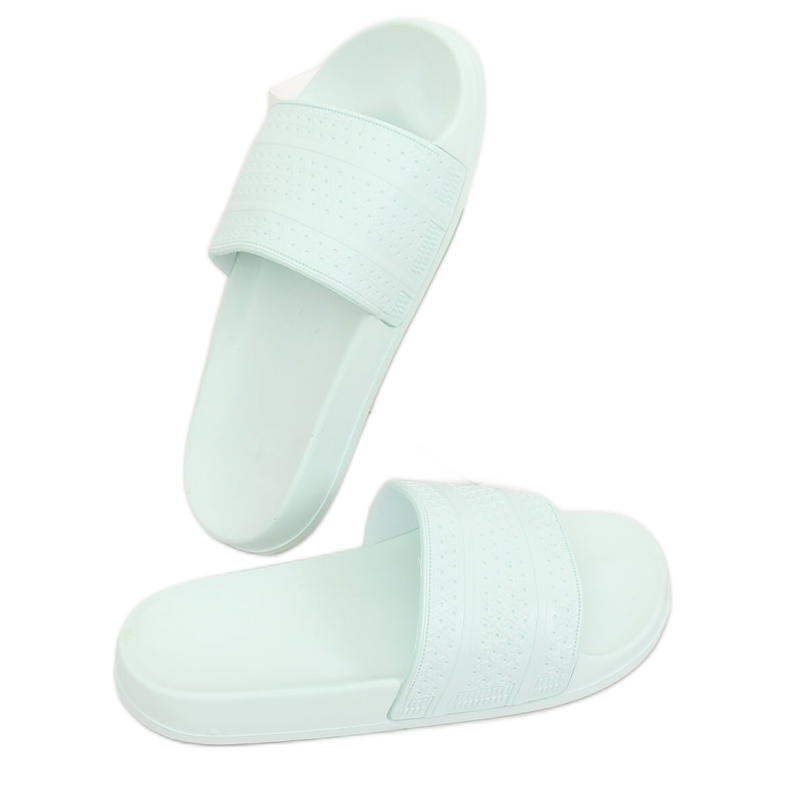 Pantofole menta J10761 Verde multicolore 2