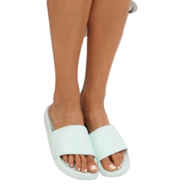 Pantofole menta J10761 Verde multicolore 1