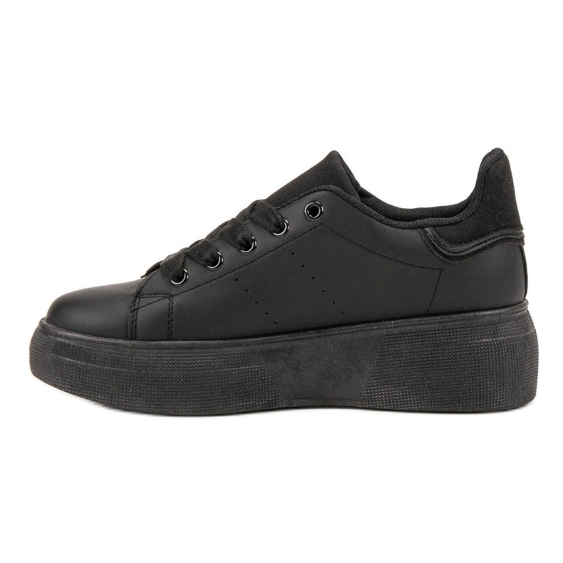 SHELOVET Scarpe sportive nere nero 1