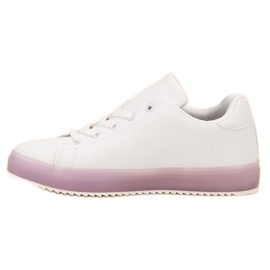 SHELOVET Scarpe sportive comode bianca 1
