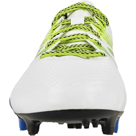 Scarpe da calcio Adidas X 15.3 FG / AG M S74635 bianco bianco 2