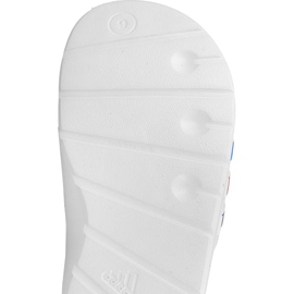 Ciabatte Adidas Duramo Slide M U43664 bianco rosso blu 1