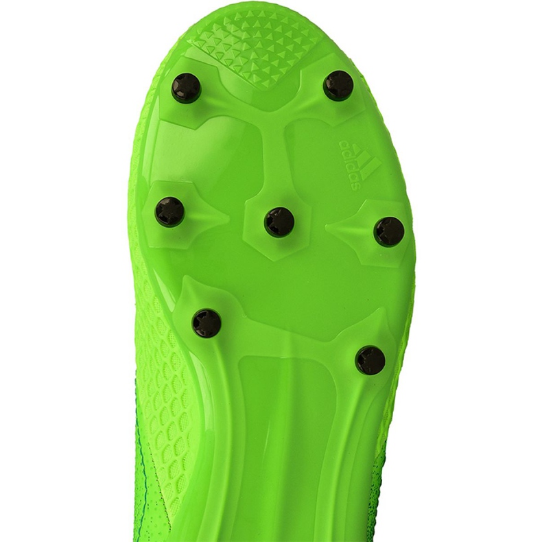 Scarpe da calcio Adidas Ace 17.3 Fg Jr BB1027 verde verde 1