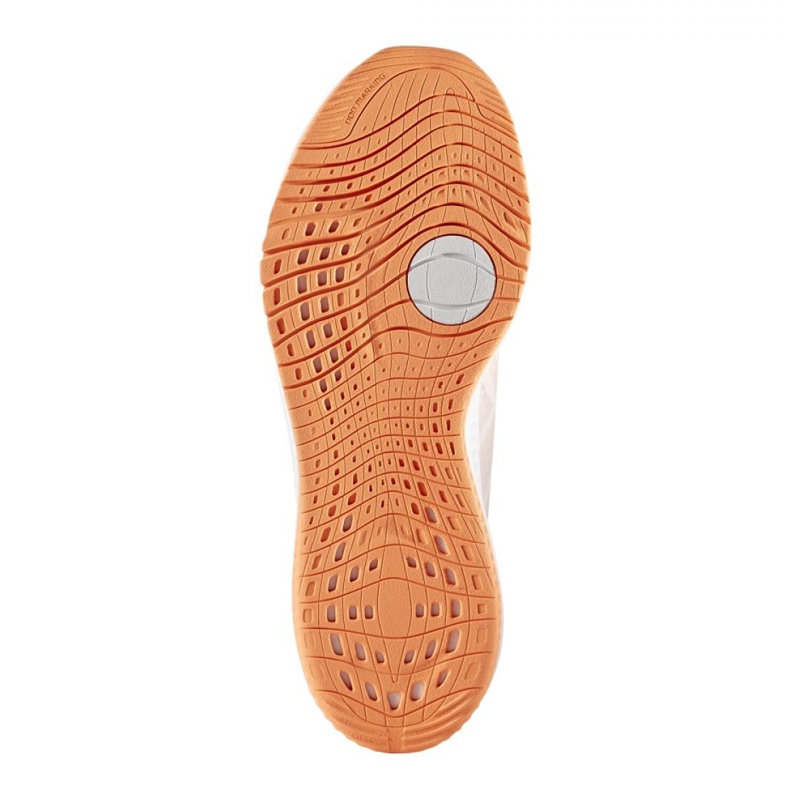 Scarpe da allenamento Adidas Gymbreaker Bounce W BB0983 bianca arancia 2