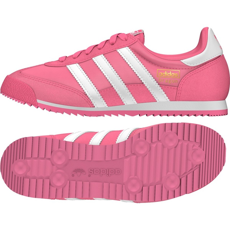 Adidas Originals Dragon Og Jr BB2489 scarpe rosa 1
