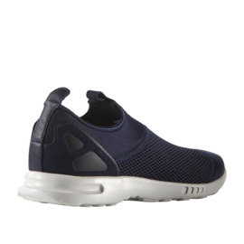 Scarpe Adidas Originals Zx Flux Smooth Slip On W S78958 blu navy 2