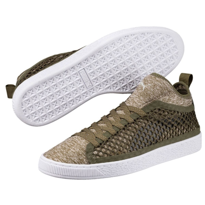 Puma Basket Classic Netfit M 364249 03 verde 1