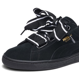 Puma Suede Heart Satin Ii W 364084 01 nero 2