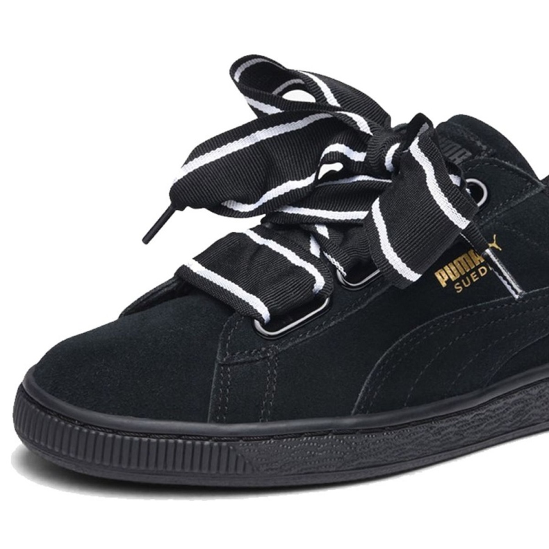 Puma Suede Heart Satin Ii W 364084 01 nero 2