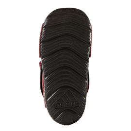 Sandali Adidas Spider Man AltaSwim Jr BY2610 nero rosso 2