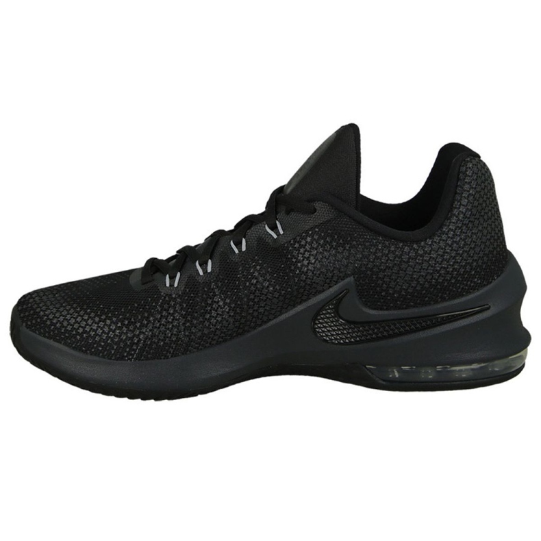 Scarpe da basket Nike Air Max Infuriate Low M 852457-001 nero nero 1