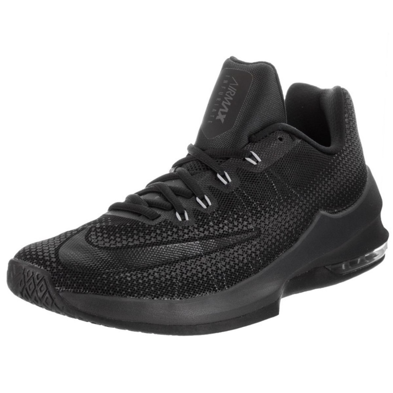 Scarpe da basket Nike Air Max Infuriate Low M 852457-001 nero nero 2