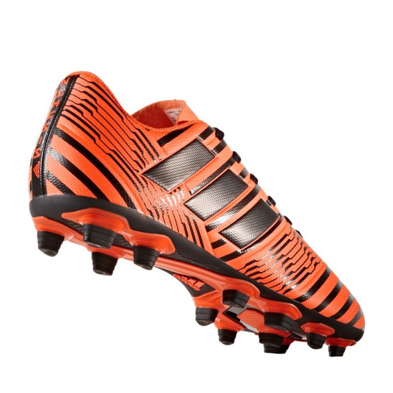 Scarpe da calcio Adidas Nemeziz 17.4 FxG M S80610 arancia arancia 1