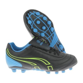 Scarpe da calcio Atletico Fg XT041-9820 nero nero 1