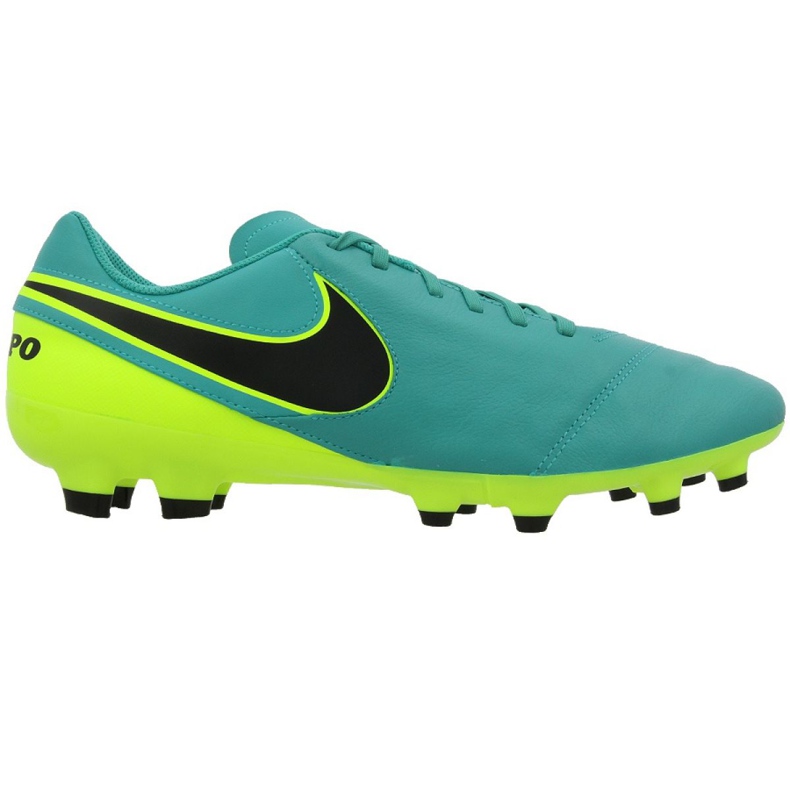 Scarpe da calcio Nike Tiempo Genio Ii Fg M 819213-307 nero blu 1