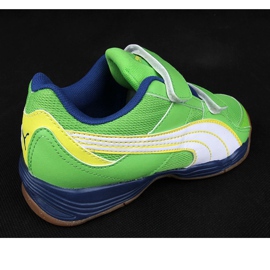 Scarpe indoor Puma Vellum Iii V Jr 102662 06 verde 2
