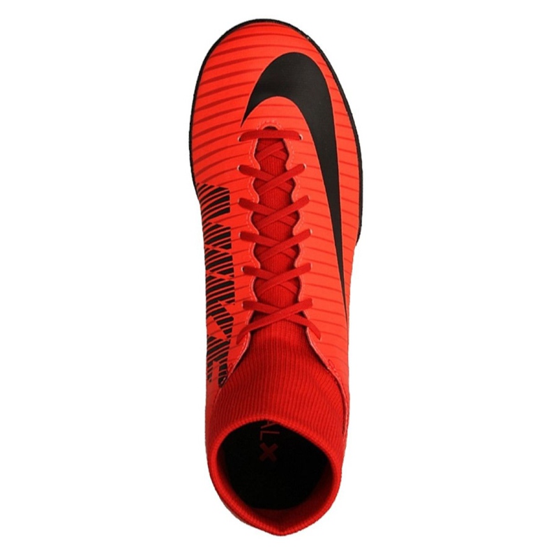 Nike MercurialX Victory Vi Df Tf M 903614-616 scarpe da calcio rosso rosso 2