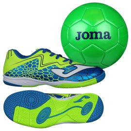 Scarpe indoor Joma Super Copa In Jr SCJS.805.IN multicolore verde 1