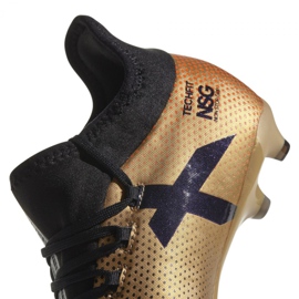 Scarpe da calcio Adidas X 17.1 Fg Jr CP8977 d'oro 2