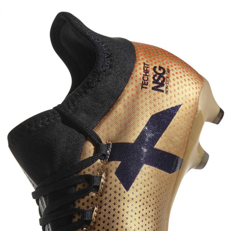Scarpe da calcio Adidas X 17.1 Fg Jr CP8977 d'oro 2