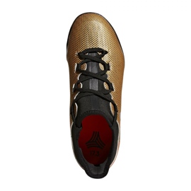 Scarpe da calcio Adidas X Tango 17.3 Tf Jr CP9024 d'oro d'oro 1