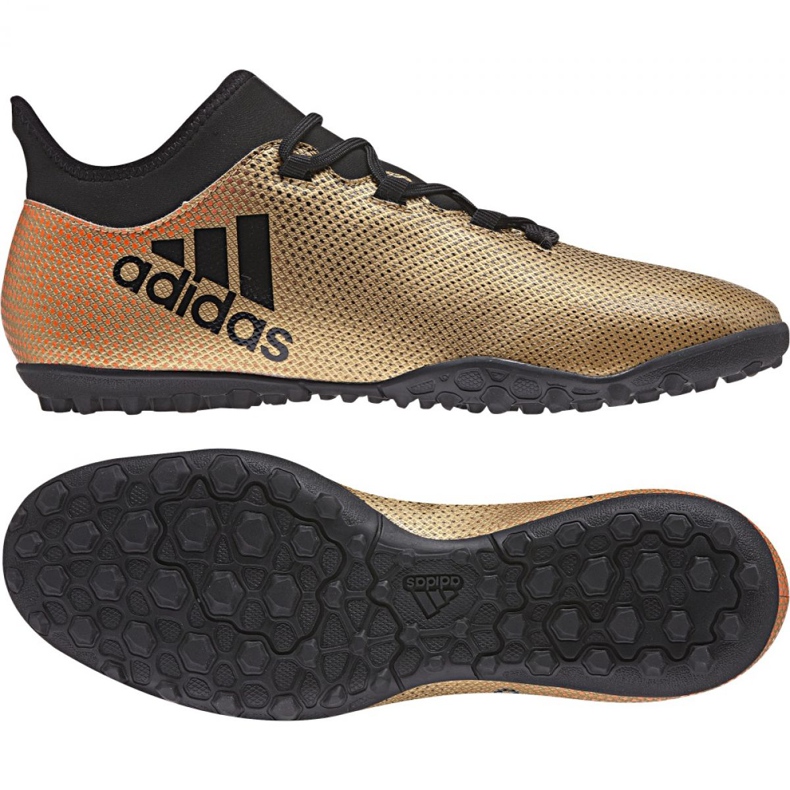 Scarpe da calcio Adidas X Tango 17.3 Tf M CP9135 multicolore d'oro 1