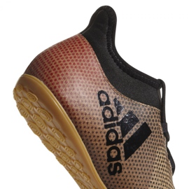 Scarpe indoor adidas X Tango 17.3 In M CP9139 multicolore d'oro 2