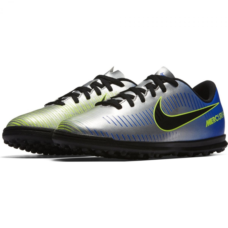 Nike MercurialX Vortex Iii Neymar Tf Jr 921497-407 scarpe da calcio multicolore blu 2