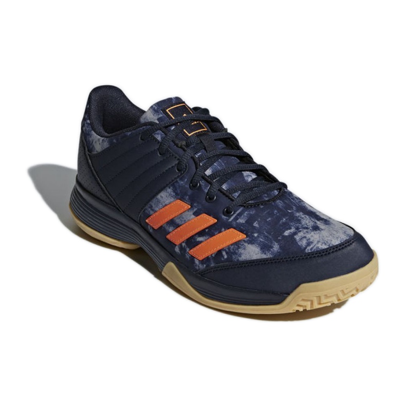 Scarpe da pallavolo Adidas Ligra 5 M BB6124 blu navy blu navy 1