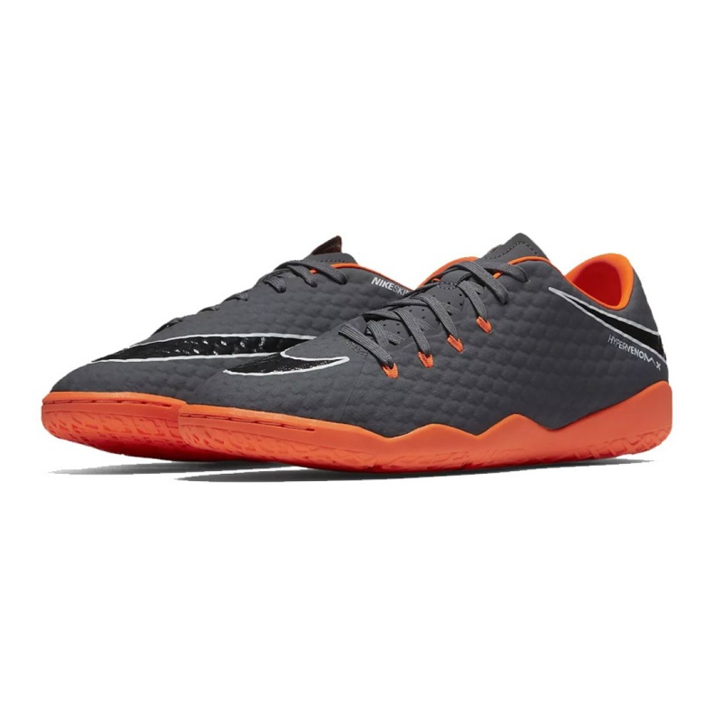 Scarpe da calcio Nike Hypervenom Phantom 3 Academy Ic M AH7278-081 grigio grigio 1