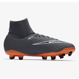 Nike Hypervenom Phantom 3 Academy Df Fg Jr AH7287-081 scarpe da calcio multicolore grigio 1
